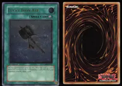 Lucky Iron Axe (UTR) FOTB-EN037 Ultimate Rare 1st Edition Yu-Gi-Oh - Image 3
