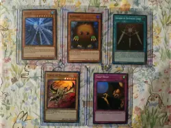 Yugioh 25th Anniversary Reprint Super Rare Lot ×5 LOB MRD Kuriboh Suijin Trap - Image 1