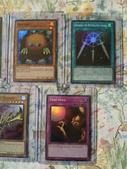 Yugioh 25th Anniversary Reprint Super Rare Lot ×5 LOB MRD Kuriboh Suijin Trap - Image 3