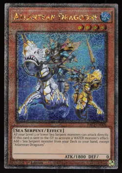 Atlantean Dragoons (Quarter Century Secret Rare) RA03-EN006 Yu-Gi-Oh - Image 1
