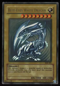 Blue-Eyes White Dragon SDK-001 Ultra Rare Yu-Gi-Oh - Image 1