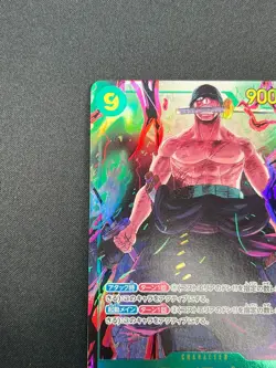 [NM] Roronoa Zoro ONE PIECE Japanese OP06-118 Parallel Wings of Captain 28F53 - Image 4