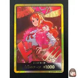 [NM] DON!! Card Nami Gold Frame Heroines Edition Japanese ONE PIECE 28F51 - Image 1