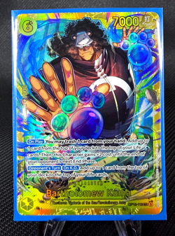 Bartholomew Kuma SEC OP12-119 Legacy of the Master One Piece English NM - Image 1