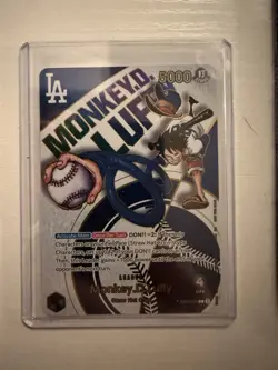 Dodgers x One Piece Collaborative Promo Card Monkey D. Luffy, 07/03/25 - Image 3