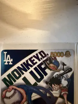 Dodgers x One Piece Collaborative Promo Card Monkey D. Luffy, 07/03/25 - Image 5