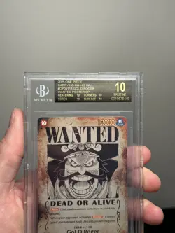 One Piece Wanted Poster Gol.D.Roger Op09-118 Black Label First Recorded Sale - Image 3