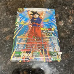 Son Goku Spirit Bomb Unleashed Dragon Ball Super Card Game Fest Stamp Foil | NM - Image 4