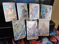 7 Card Lot Pokemon TCG Full Art Trainer Supporter - 1 sealed Klara SWSH302 - NM - Image 4