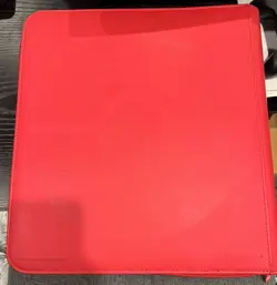 Pokemon Trading Card Game Ultra Pro 9-Pocket Zippered Pro-Binder - Red - Image 3