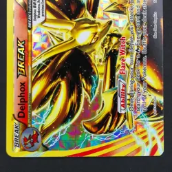Delphox BREAK 14/124 - Fates Collide - Rare BREAK - Pokemon Card TCG - LP - Image 4