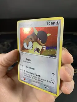 Pokemon Card Ex FireRed LeafGreen Kangaskhan 6/112 2004 Non Reverse Holo LP - Image 3