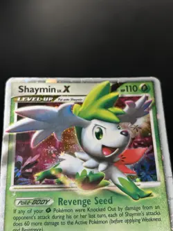 Shaymin LV.X DP39 - Pokemon DP Black Star Promo Card - DMG - Image 2