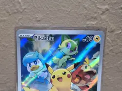 Pikachu 027 Sv: Scarlet & Violet Promo Cards Holo NM POKEMON TCG SEALED - Image 3