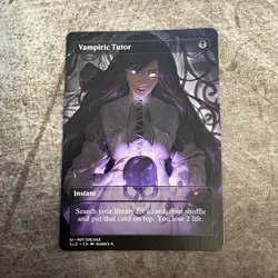 Vampiric Tutor - Custom Art MTG Magic The Gathering Playtest Card - Image 1