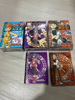 Pokemon Card Deck EMPTY Box Gym Heroes Challenge Japanese Brock Misty Sabrina - Image 1