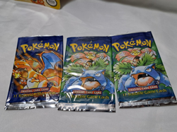 WOTC 1999 Pokemon Base Set Blisters & Opened Pack Wrappers EMPTY No Cards - Image 5