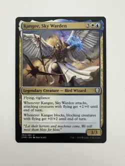 Kangee Sky Warden MTG Magic the Gathering Card NM Near Mint CMR - Image 1