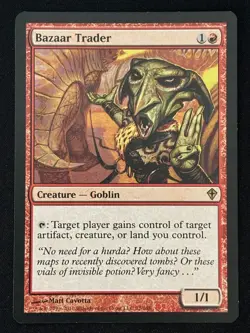 1x MTG Bazaar Trader - Worldwake (WWK) #72 - Magic the Gathering - Image 1