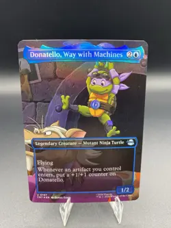 Donatello, Way with Machines (Borderless) Teenage Mutant Ninja Turtles Foil - Image 1