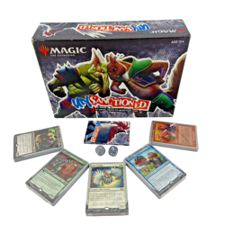 MTG Unsanctioned Fight Club Box – 5 Sealed Decks + 2 Dice – Missing Tokens/Lands - Image 1