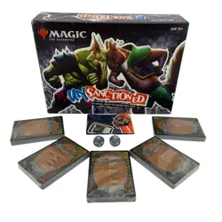 MTG Unsanctioned Fight Club Box – 5 Sealed Decks + 2 Dice – Missing Tokens/Lands - Image 2