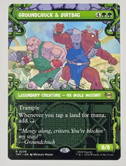 Groundchuck & Dirtbag (Showcase) Teenage Mutant Ninja Turtles Regular - Image 1