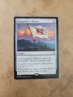 Vanquisher's Banner NM Commander: March of the Machine 388 MTG Magic Regular - Image 1