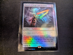MTG Magic the Gathering FOIL Sword of Forge and Frontier ONE! - Image 1