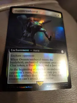 Overencumbered (Extended Art) Universes Beyond: Fallout Foil - Image 1