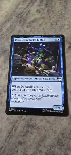 Donatello, Turtle Techie Teenage Mutant Ninja Turtles Regular Common MTG NM - Image 1