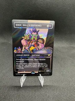 Bebop, Skull & Crossbones (Borderless) (Surge Foil) Commander: Teenage Mutant... - Image 1