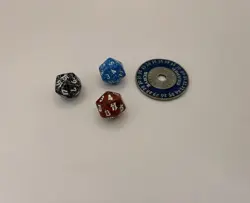 Magic The Gathering VINTAGE REAPER - SCRYE LIFE COUNTER & Spin down Life Counter - Image 1