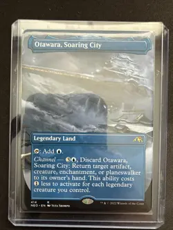 Otawara, Soaring City (Borderless) Kamigawa: Neon Dynasty Regular - Image 1