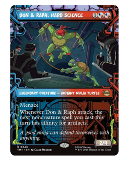 Don & Raph, Hard Science - Showcase Teenage Mutant Ninja Turtles MTG - Image 1