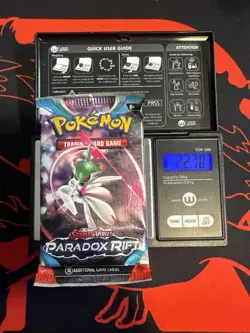 22.70g HEAVY - Pokemon TCG S&V Paradox Rift Booster Pack Sealed / Semi GoDU - Image 1