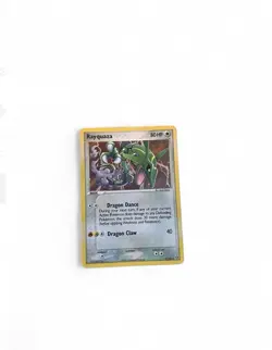 Pokemon TCG Rayquaza Emerald 9/106 2005 Holo Rare Basic Dragon 80HP Card - Image 2