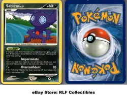 2008 Pokemon, D&P Stormfront, #48/100 Sableye Lv. 31, Uncommon - Image 1