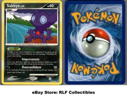 2008 Pokemon, D&P Stormfront, #48/100 Sableye Lv. 31, Uncommon (b) - Image 1