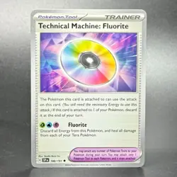 Pokemon Scarlet & Violet: Surging Sparks #188/191 Technical Machine: Fluorite - Image 1