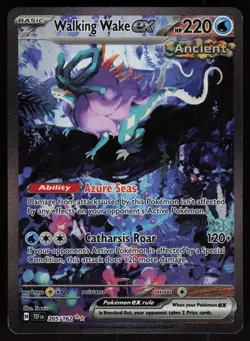 Walking Wake ex 205/162 Special Illustration Rare Temporal Forces Pokemon - Image 1
