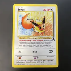 English version Eevee Eevee JR stamp rally 1r Retro Promo Rare Pokemon Card Game - Image 1