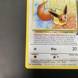 English version Eevee Eevee JR stamp rally 1r Retro Promo Rare Pokemon Card Game - Image 4