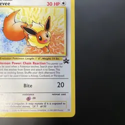 English version Eevee Eevee JR stamp rally 1r Retro Promo Rare Pokemon Card Game - Image 5