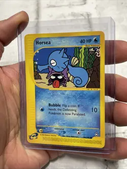 Pokemon Aquapolis 2003 WOTC Horsea 84/147 Vintage E-Reader NM Near Mint Pokemon - Image 2