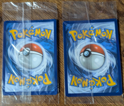 Pokemon TCG - *SWIRL* Pikachu 025/165 & Eevee 133/165 Snowflake Promo❄ - SEALED - Image 2