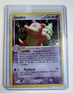 Slowbro 14/112 FireRed & LeafGreen Holo Rare Pokemon Card 2004 LP - Image 1