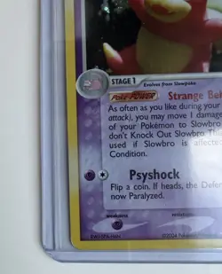 Slowbro 14/112 FireRed & LeafGreen Holo Rare Pokemon Card 2004 LP - Image 4