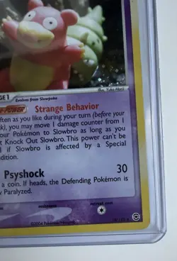Slowbro 14/112 FireRed & LeafGreen Holo Rare Pokemon Card 2004 LP - Image 5