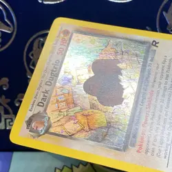 Dark Dugtrio 6/82 Holo Rare Team Rocket Pokemon Card LP - Image 5